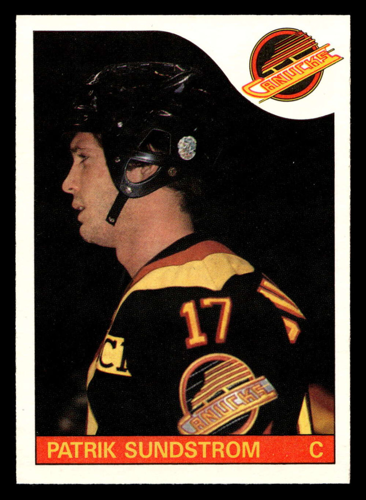 1985-86 O-Pee-Chee #115 Patrik Sundstrom Near Mint+ OPC 
