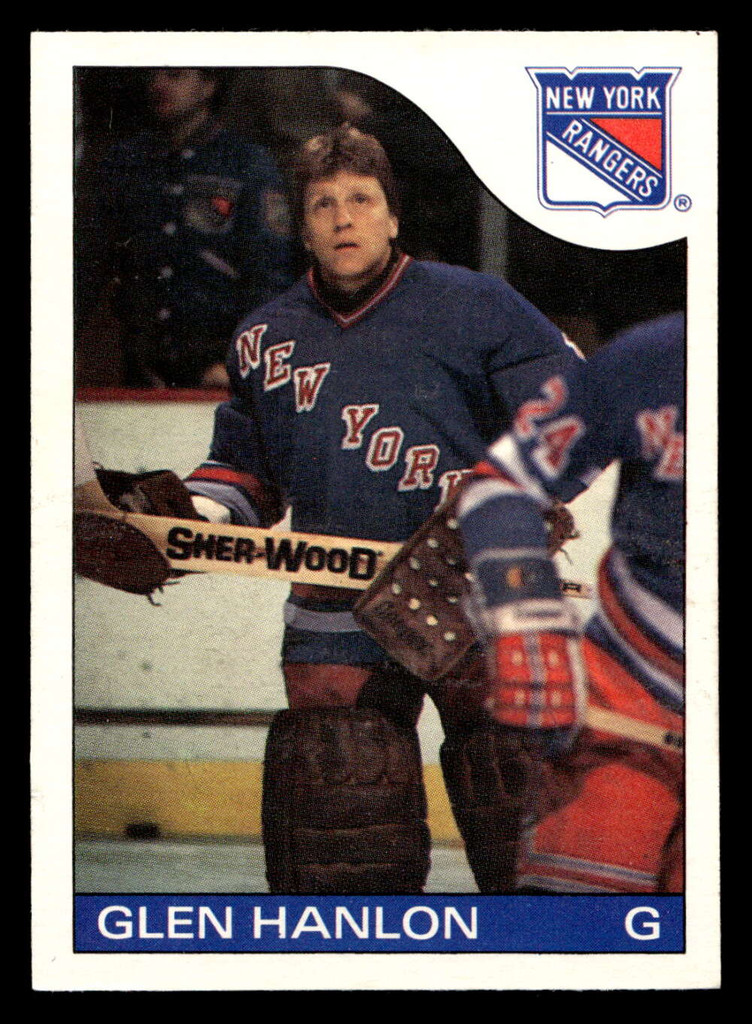1985-86 O-Pee-Chee #149 Glen Hanlon Ex-Mint OPC 