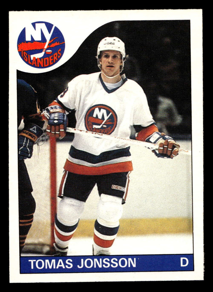 1985-86 O-Pee-Chee #154 Tomas Jonsson Near Mint+ OPC 