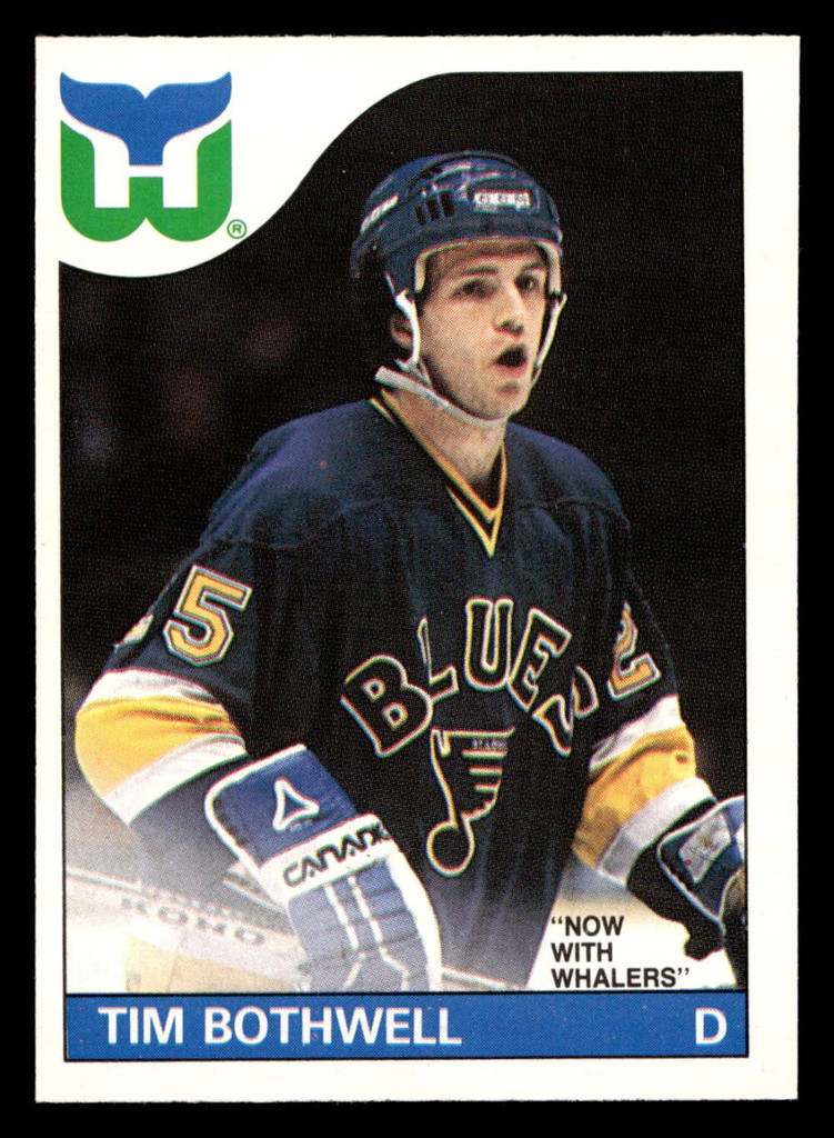 1985-86 O-Pee-Chee #161 Tim Bothwell Near Mint OPC 