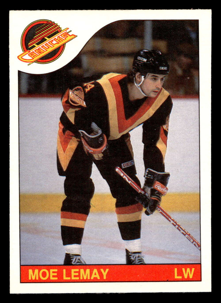 1985-86 O-Pee-Chee #173 Moe Lemay Ex-Mint OPC 