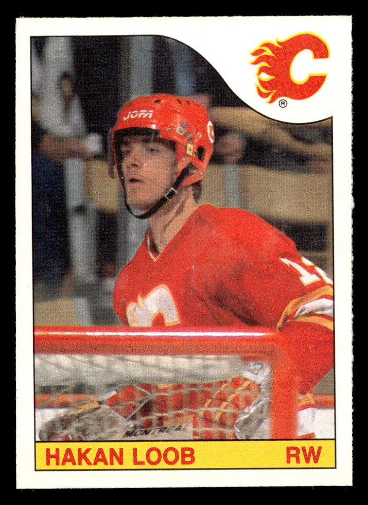 1985-86 O-Pee-Chee #184 Hakan Loob Near Mint+ OPC 