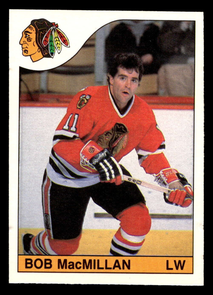 1985-86 O-Pee-Chee #193 Bob MacMillan Ex-Mint OPC 