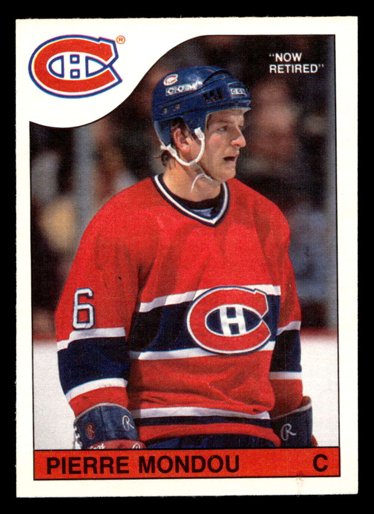 1985-86 O-Pee-Chee #211 Pierre Mondou Near Mint OPC 