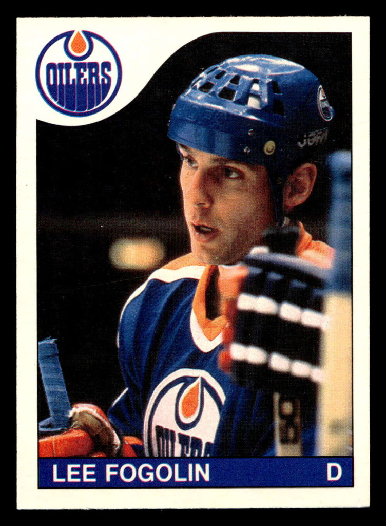 1985-86 O-Pee-Chee #235 Lee Fogolin Near Mint+ OPC 