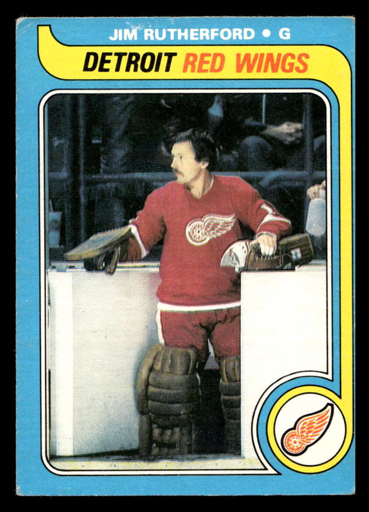1979-80 O-Pee-Chee #122 Jim Rutherford Very Good OPC 