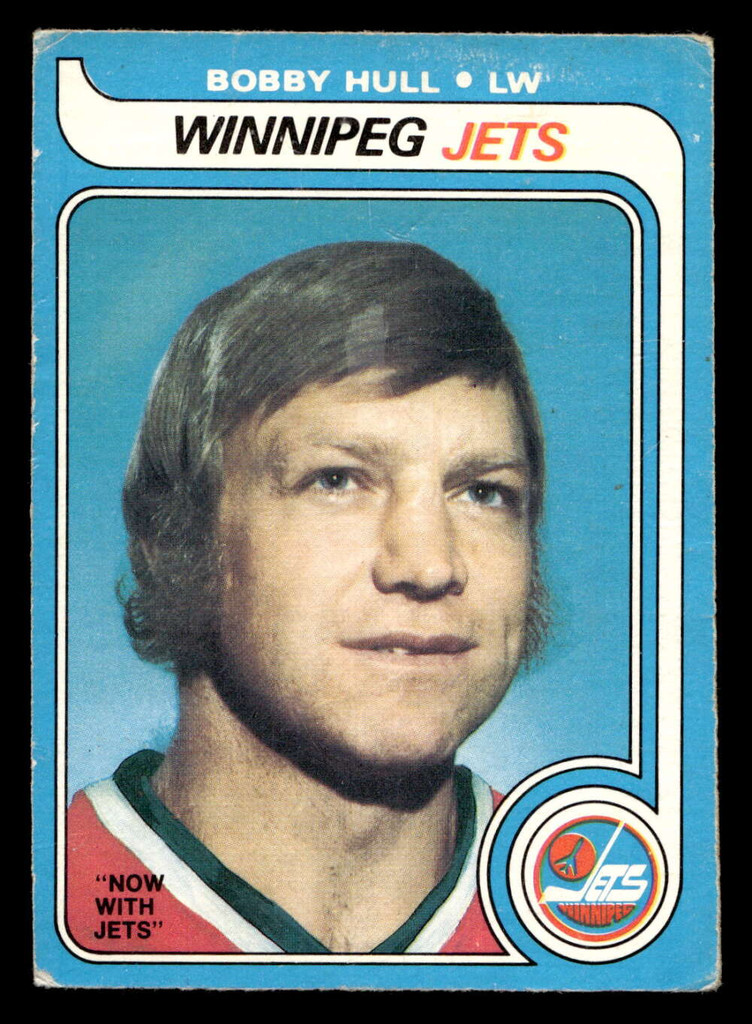 1979-80 O-Pee-Chee #185 Bobby Hull Very Good OPC 