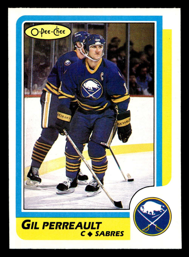 1986-87 O-Pee-Chee #79 Gilbert Perreault Near Mint OPC 