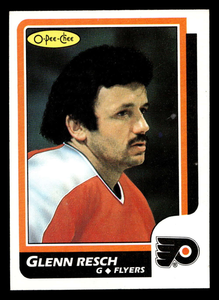 1986-87 O-Pee-Chee #158 Glenn Resch Near Mint OPC 
