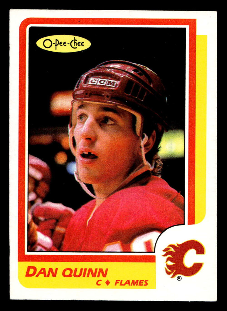 1986-87 O-Pee-Chee #204 Dan Quinn Near Mint OPC 