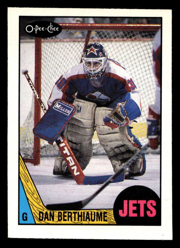 1987-88 O-Pee-Chee #217 Daniel Berthiaume Near Mint RC Rookie OPC 