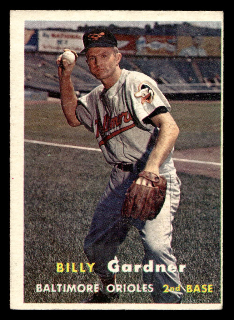 1957 Topps #17 Billy Gardner Excellent  ID: 511758