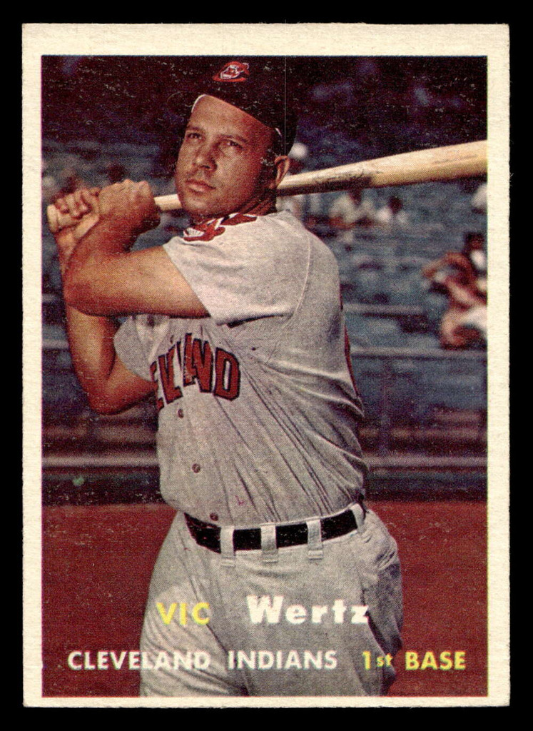 1957 Topps #78 Vic Wertz Ex-Mint 