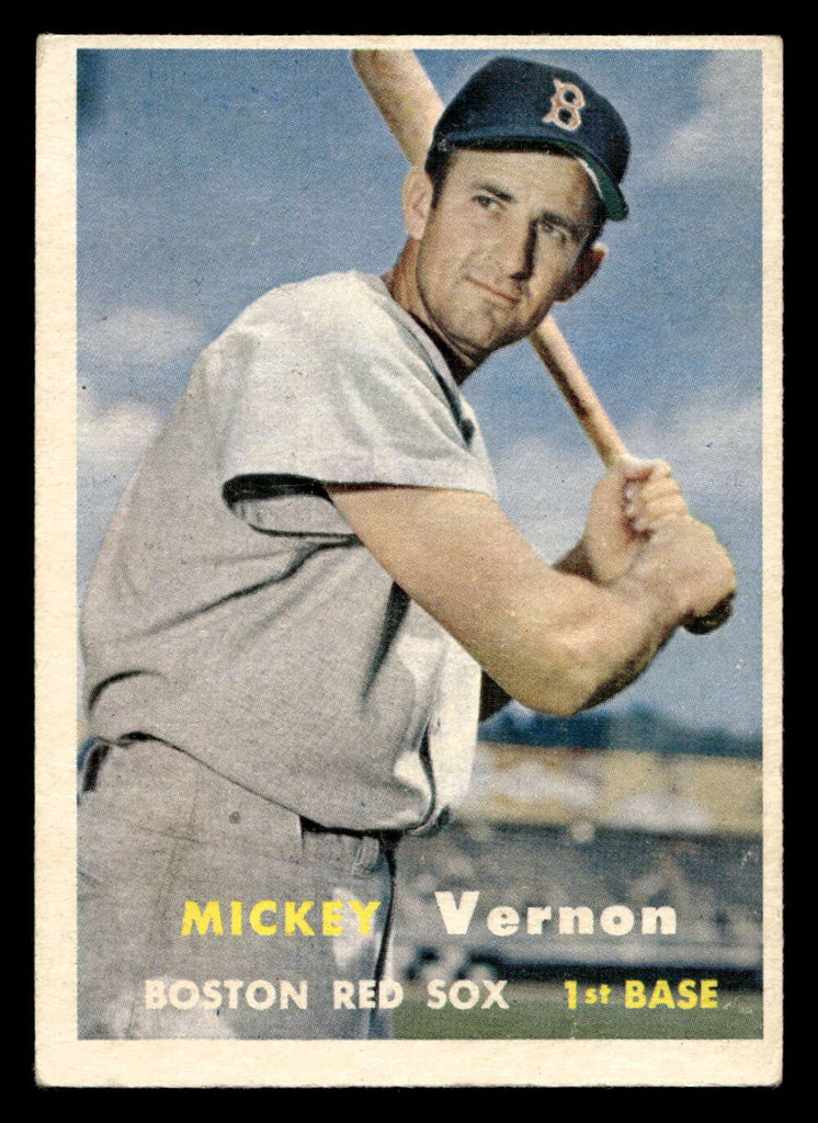 1957 Topps #92 Mickey Vernon Excellent  ID: 511770