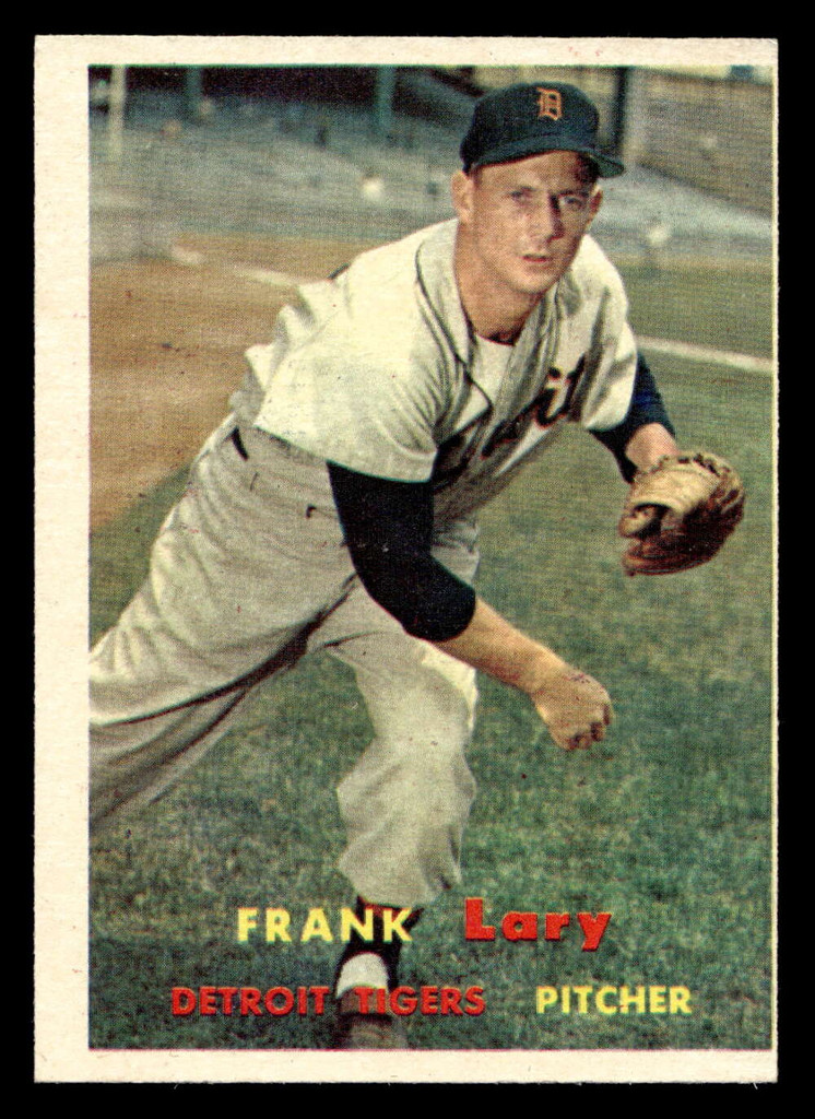 1957 Topps #168 Frank Lary UER Excellent  ID: 511782