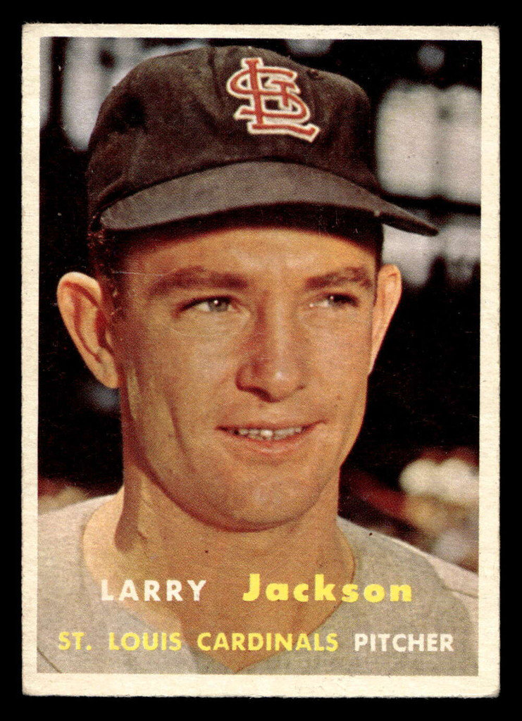1957 Topps #196 Larry Jackson UER Excellent  ID: 511792
