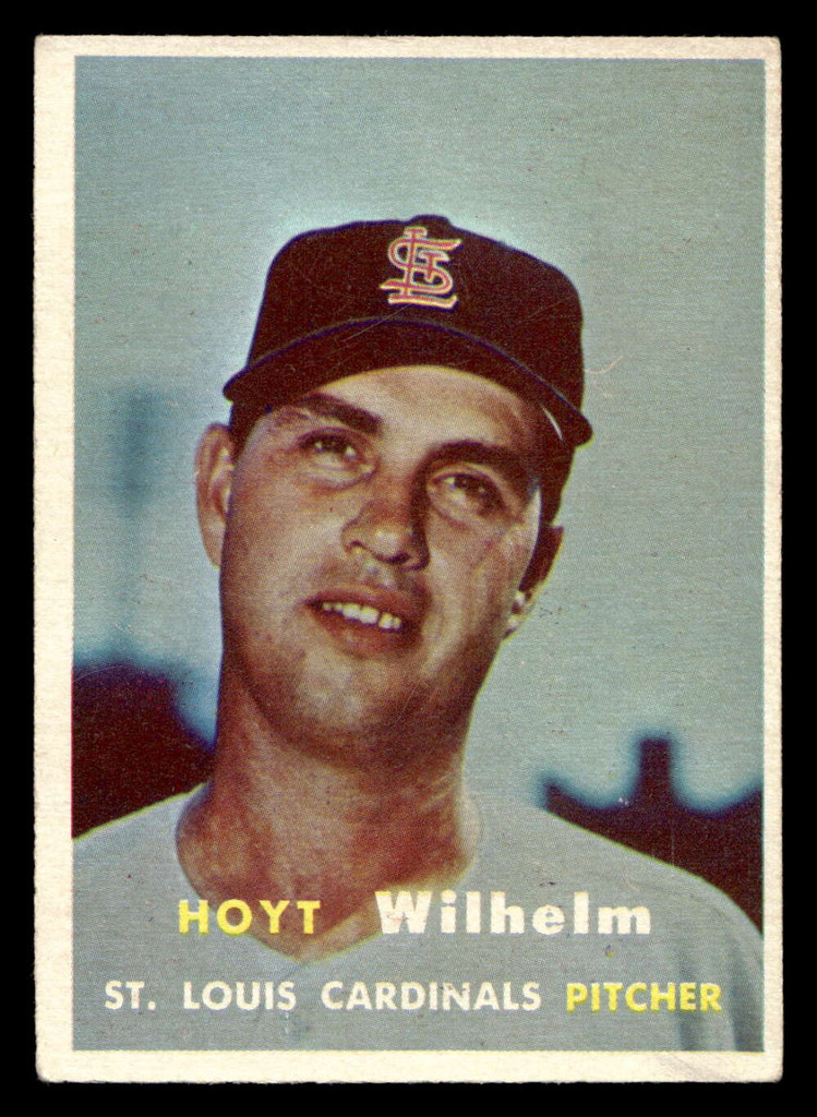 1957 Topps #203 Hoyt Wilhelm UER Excellent+  ID: 511795
