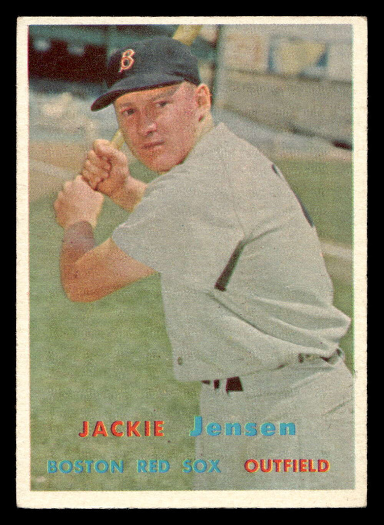 1957 Topps #220 Jackie Jensen Excellent+  ID: 511799