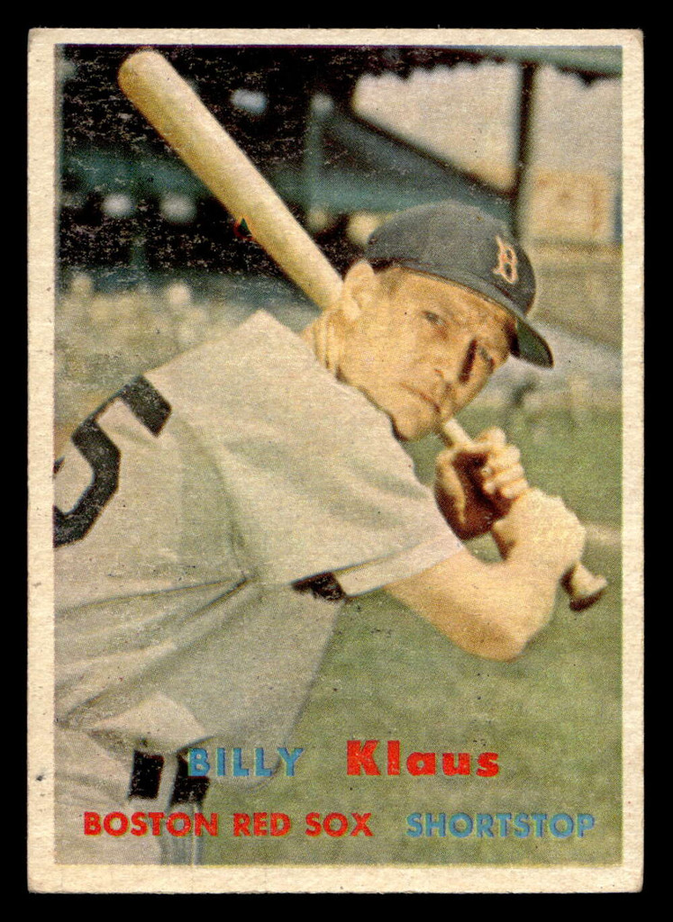 1957 Topps #292 Billy Klaus VG-EX 