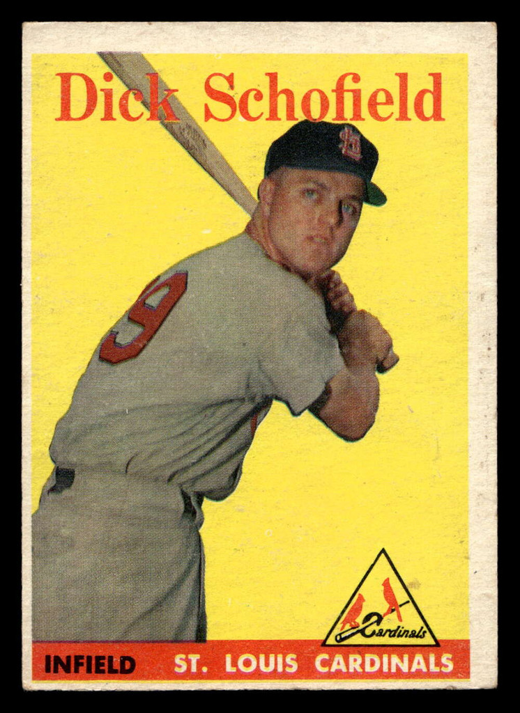 1958 Topps #106 Dick Schofield Excellent  ID: 511872