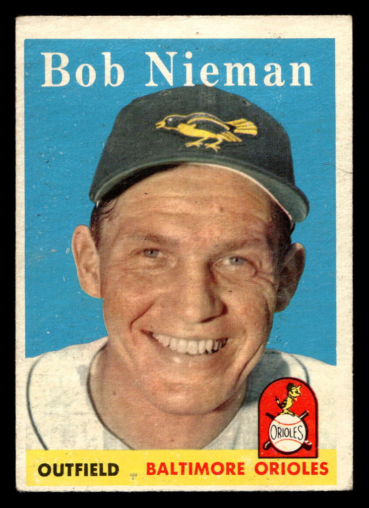 1958 Topps #165 Bob Nieman Excellent  ID: 511882