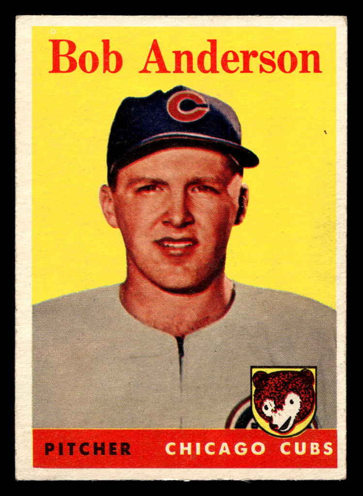 1958 Topps #209 Bob Anderson Excellent RC Rookie  ID: 511887