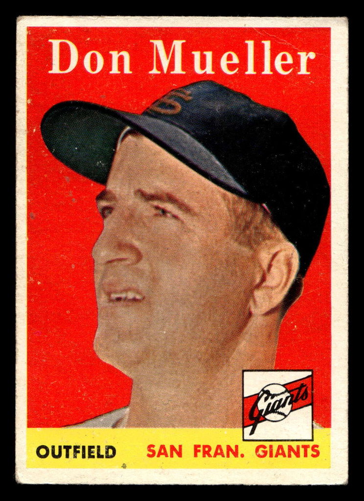 1958 Topps #253 Don Mueller Very Good  ID: 511898