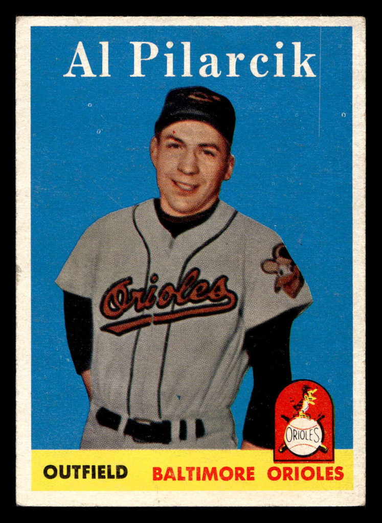 1958 Topps #259 Al Pilarcik Excellent  ID: 511900