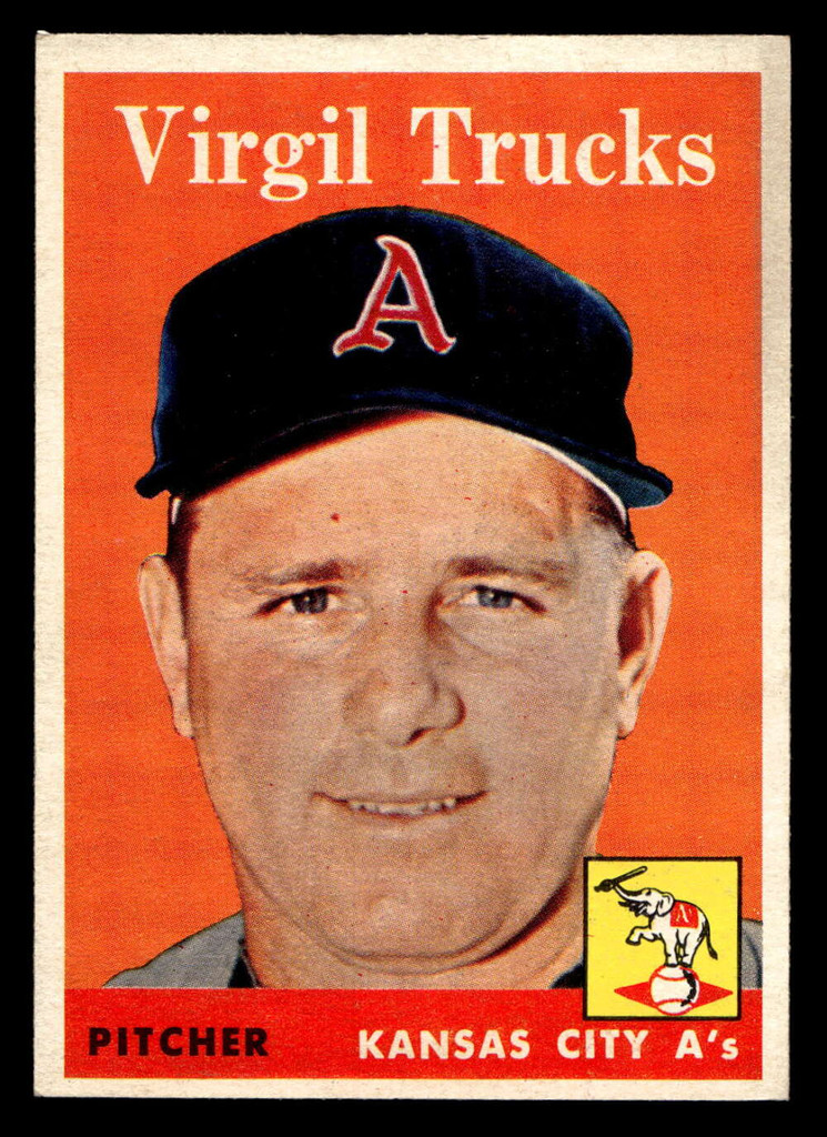 1958 Topps #277 Virgil Trucks Excellent+  ID: 511905