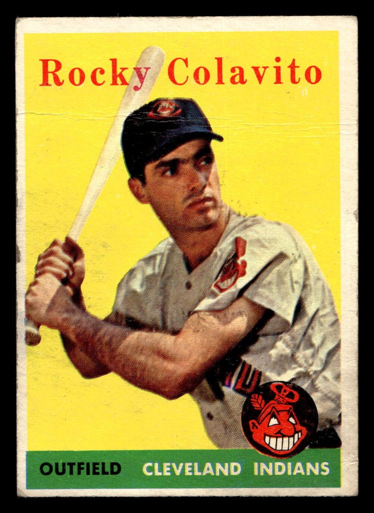 1958 Topps #368 Rocky Colavito Good  ID: 511938