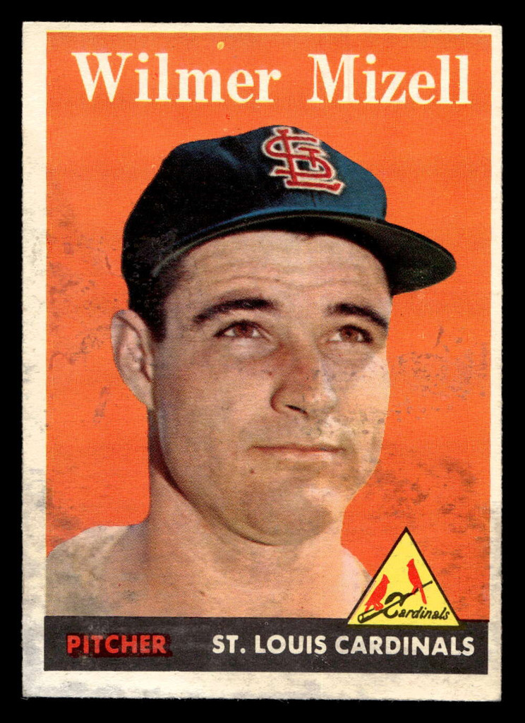 1958 Topps #385 Wilmer Mizell Very Good  ID: 511942