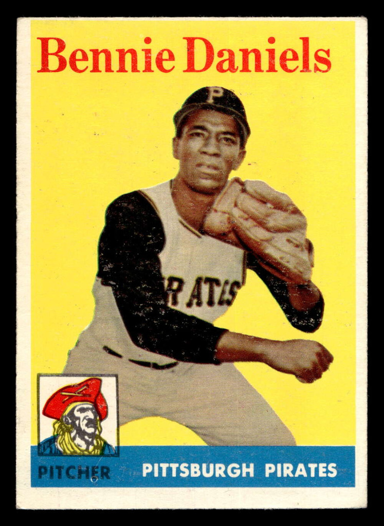 1958 Topps #392 Bennie Daniels Excellent RC Rookie  ID: 511945