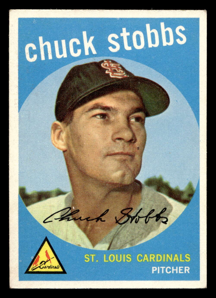 1959 Topps #26 Chuck Stobbs Excellent+  ID: 511974