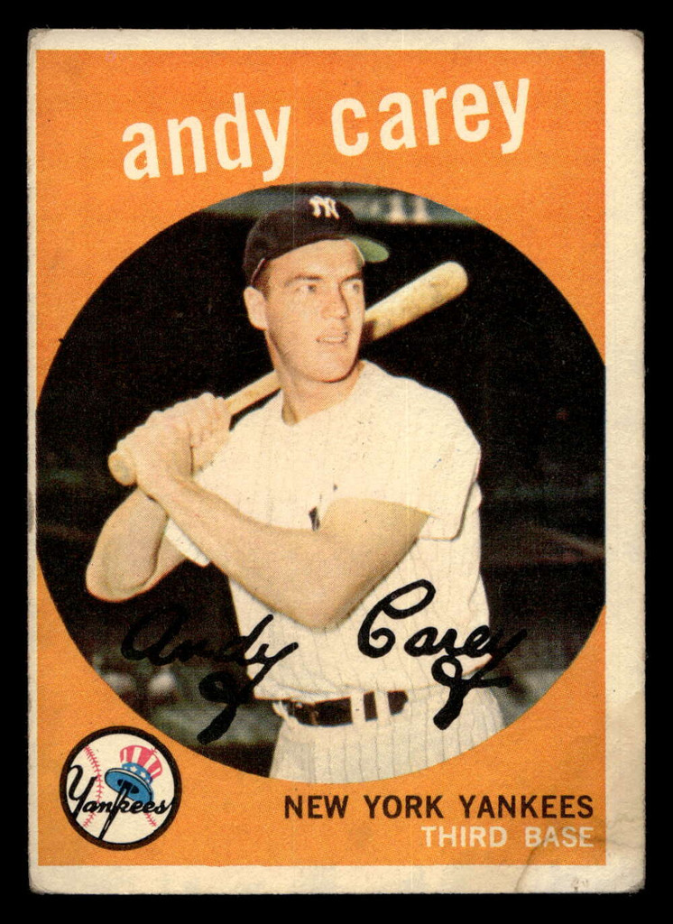 1959 Topps #45 Andy Carey Very Good  ID: 511976