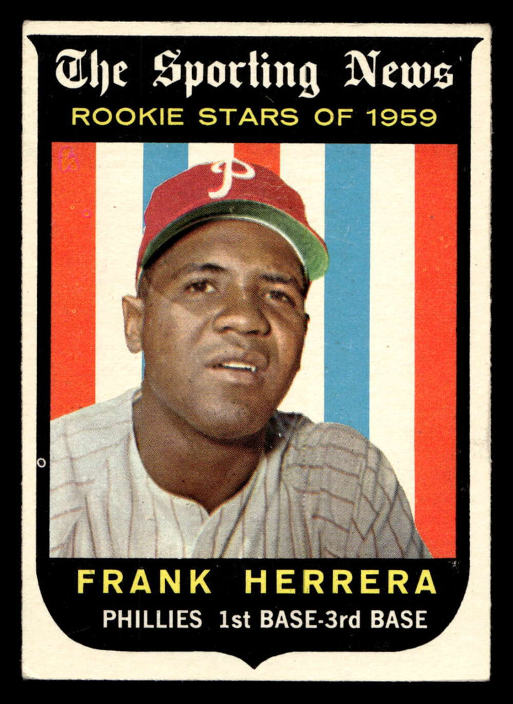 1959 Topps #129 Frank Herrera Excellent  ID: 511995