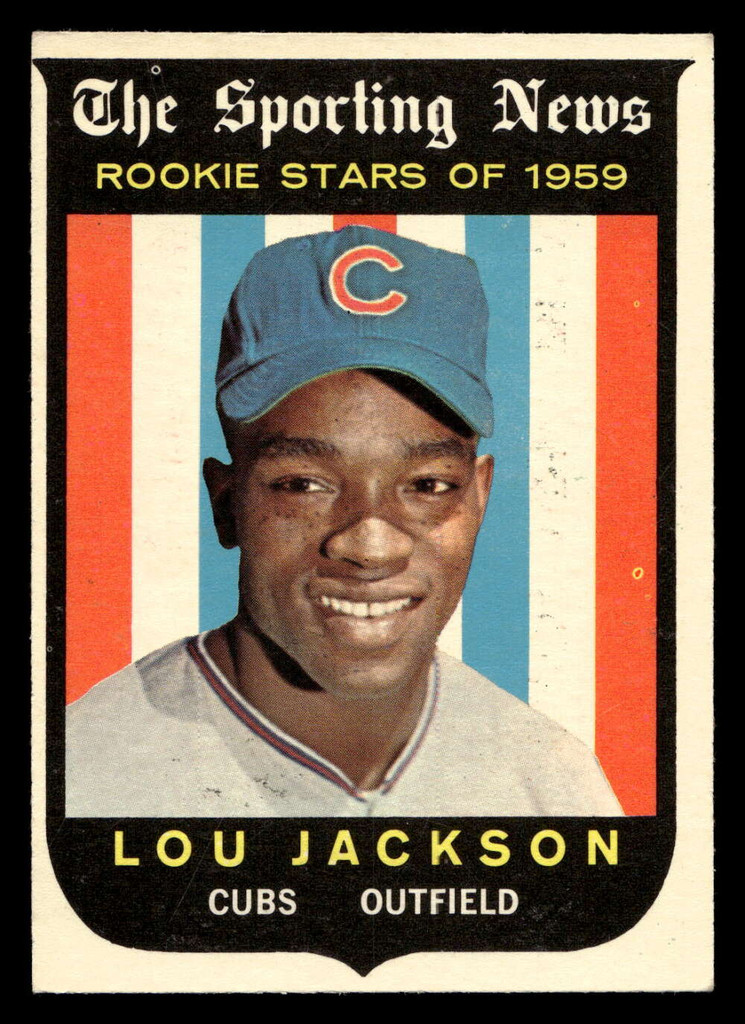 1959 Topps #130 Lou Jackson Excellent+ RC Rookie  ID: 511996