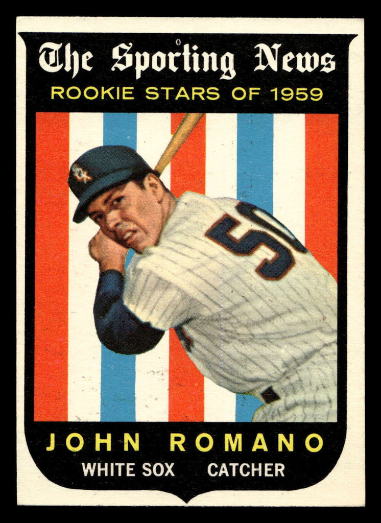 1959 Topps #138 Johnny Romano Ex-Mint RC Rookie 