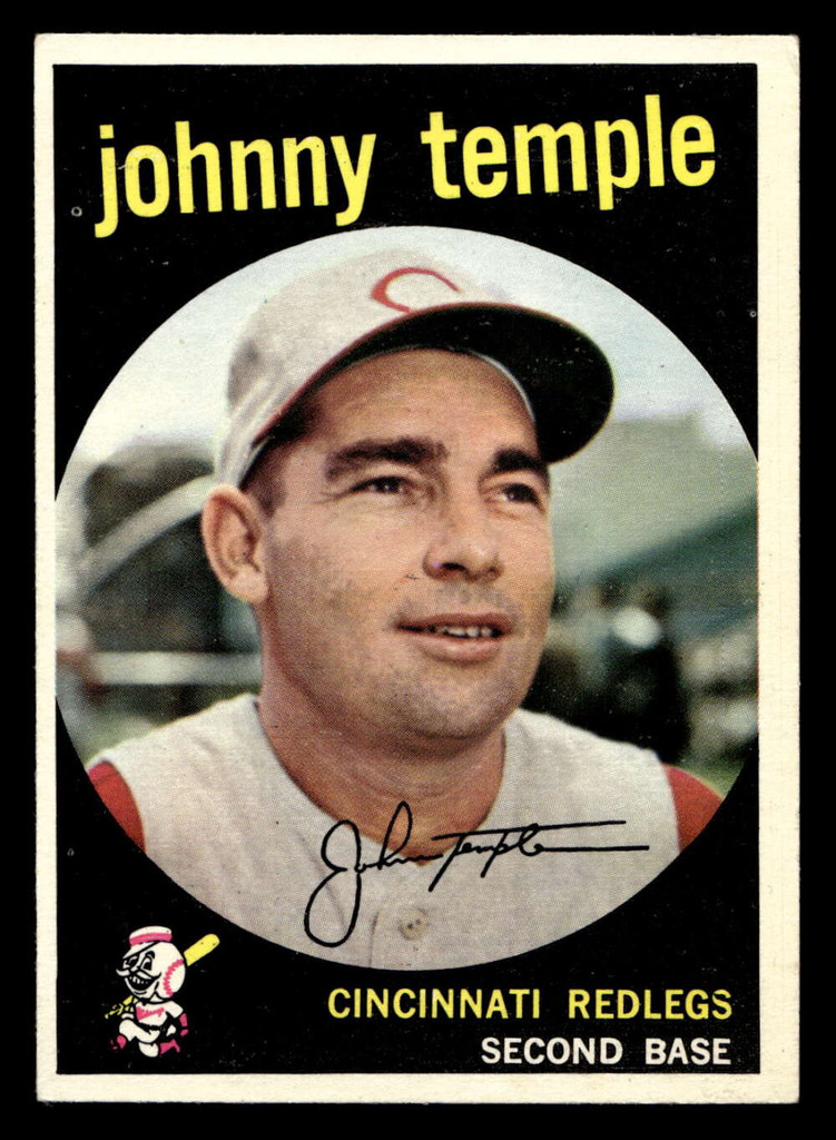1959 Topps #335 Johnny Temple Excellent+  ID: 512091