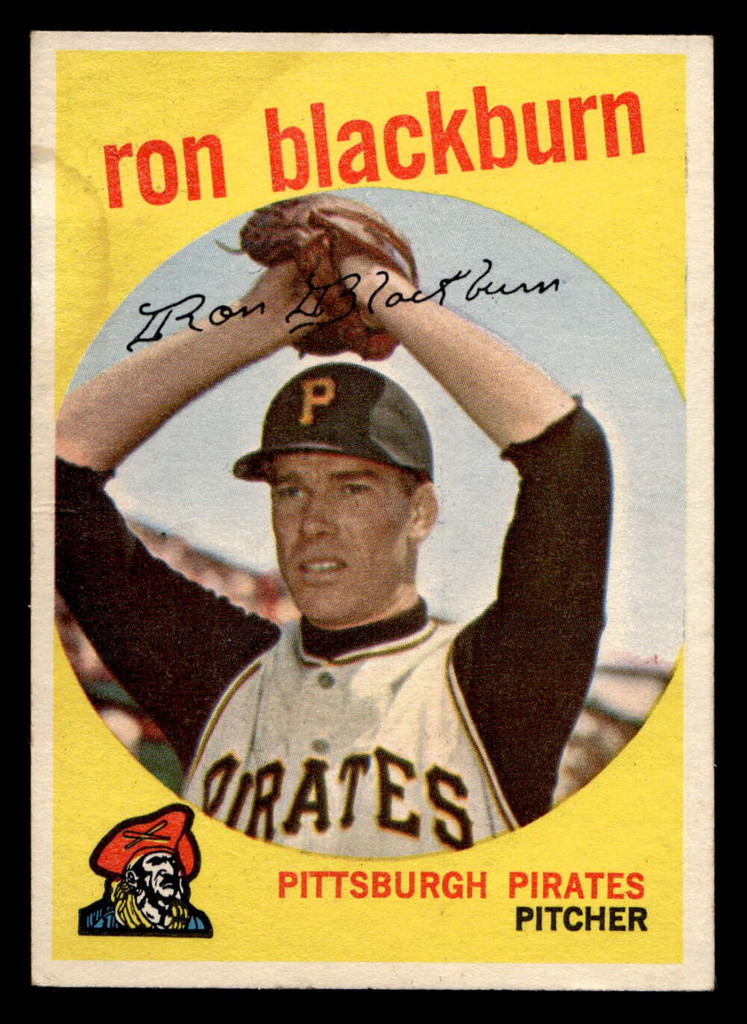 1959 Topps #401 Ron Blackburn G-VG  ID: 512132