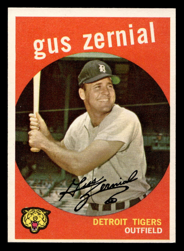 1959 Topps #409 Gus Zernial Near Mint 