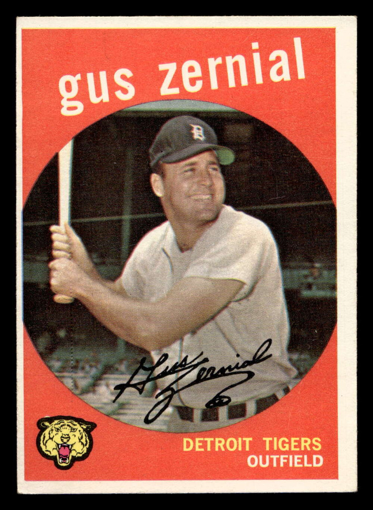 1959 Topps #409 Gus Zernial Excellent+  ID: 512143