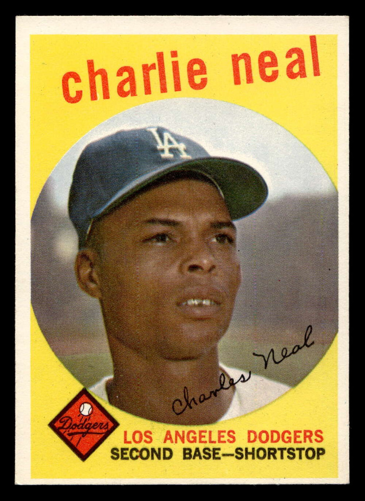 1959 Topps #427 Charlie Neal Ex-Mint  ID: 512160