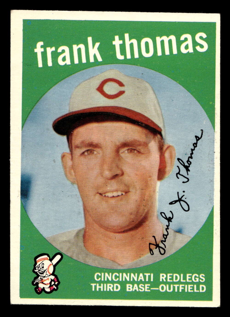1959 Topps #490 Frank Thomas Excellent+  ID: 512190