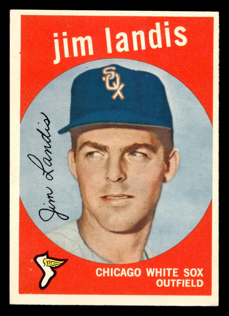 1959 Topps #493 Jim Landis Ex-Mint  ID: 512192