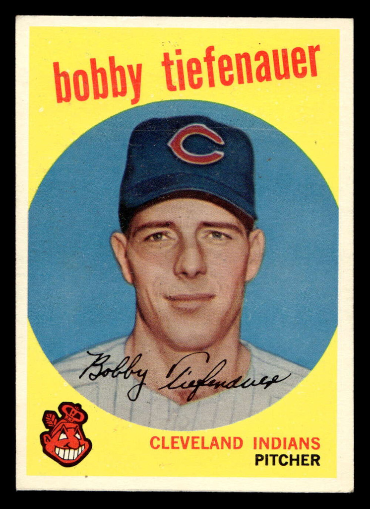 1959 Topps #501 Bobby Tiefenauer Ex-Mint RC Rookie  ID: 512196
