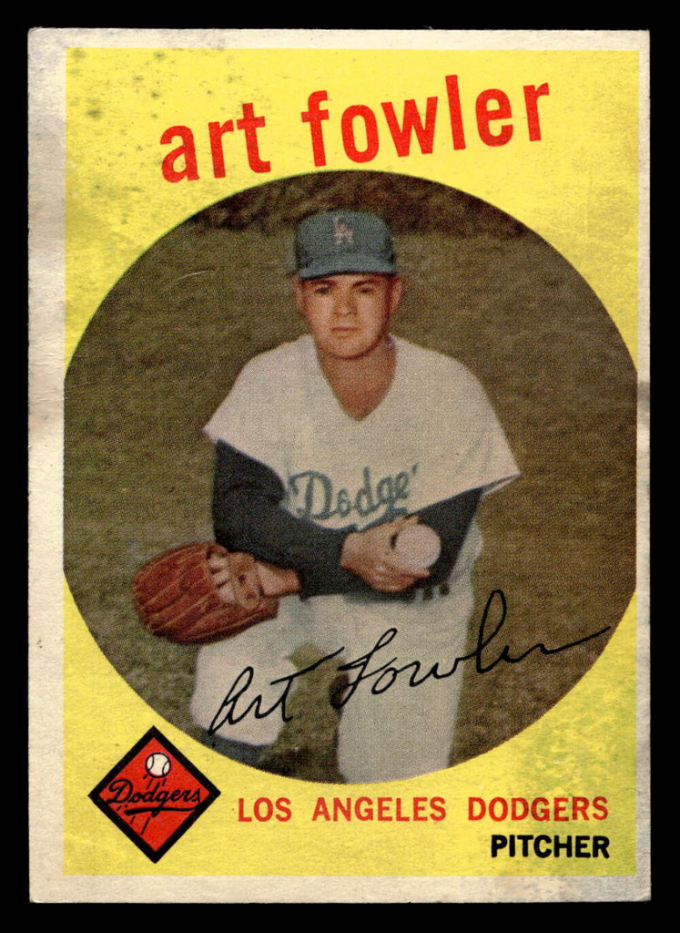 1959 Topps #508 Art Fowler Good 