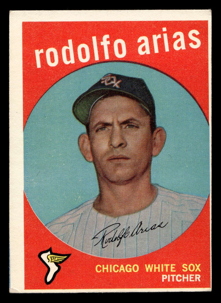 1959 Topps #537 Rodolfo Arias Excellent RC Rookie  ID: 512219