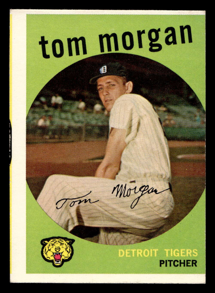 1959 Topps #545 Tom Morgan Excellent Miscut 