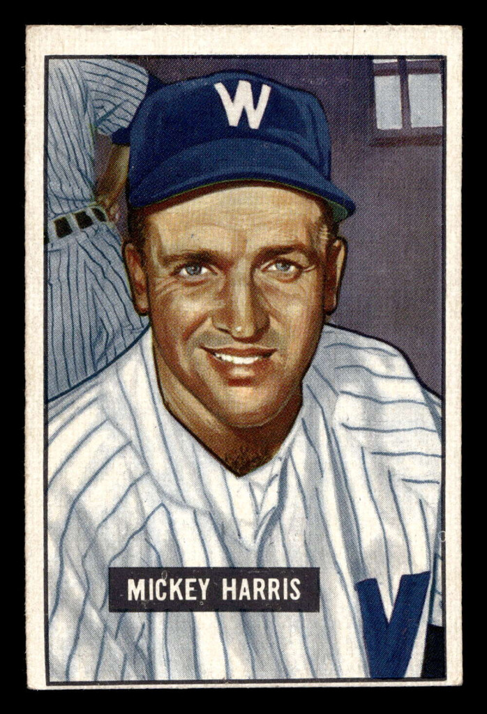 1951 Bowman #311 Mickey Harris Excellent+ 