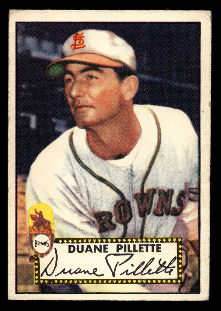 1952 Topps #82 Duane Pillette VG-EX 